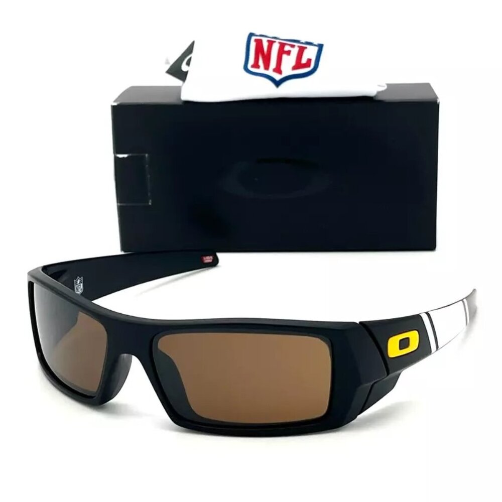 OAKLEY GASCAN NFL Washington OO9014-C3 Matte Black / Prizm Tungsten 60mm